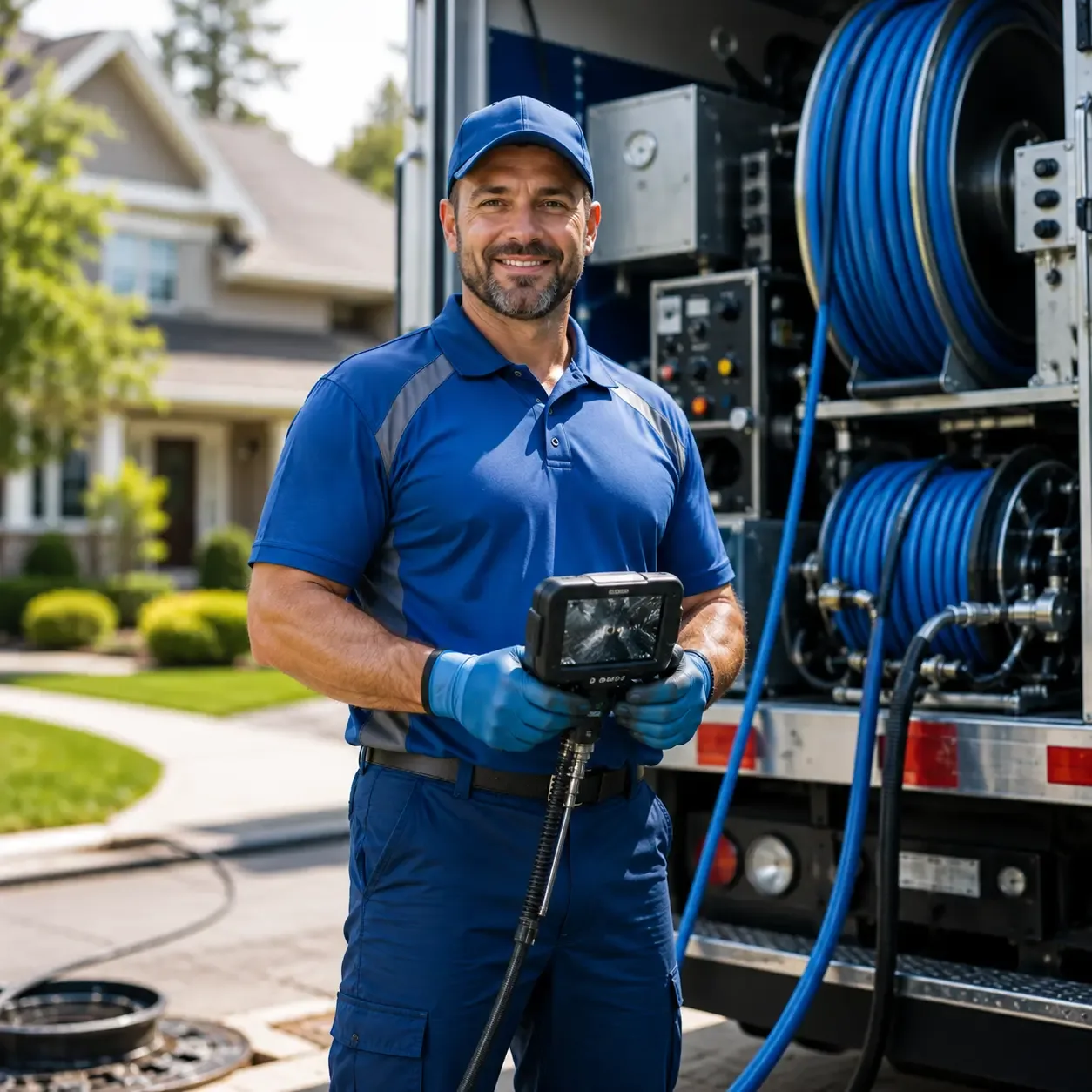 Local outdoor drain cleaning specialists in Roans Prairie, TX